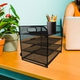 thumbnail image 4 of FRCOLOR  4 Tier Filing Folder File Organizer Student Office, 4 of 8