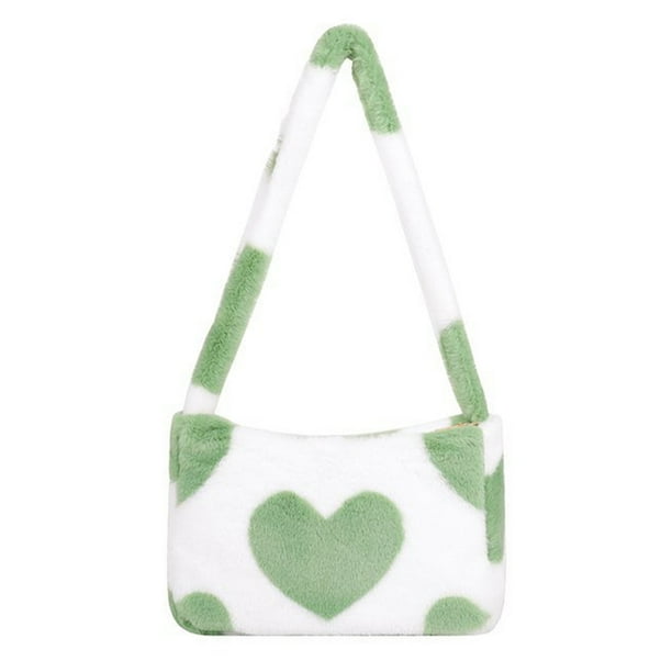 Bolso de hombro Baguette Bolsos Bottega Jodie Bolso dupes Bolso de axila de felpa, Bolso de hombro mullido para mujer, Bolso peludo Y2K para mujer Bolso de mano mullido para otoño e invierno