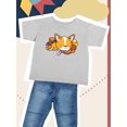 thumbnail image 3 of Halloween Corgi And Candy T-Shirt Toddler -Image by Shutterstock,  3 Toddler, 3 of 4
