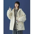 thumbnail image 4 of Niepce Inc Women Streetwear Zip Up Jacket, 4 of 6