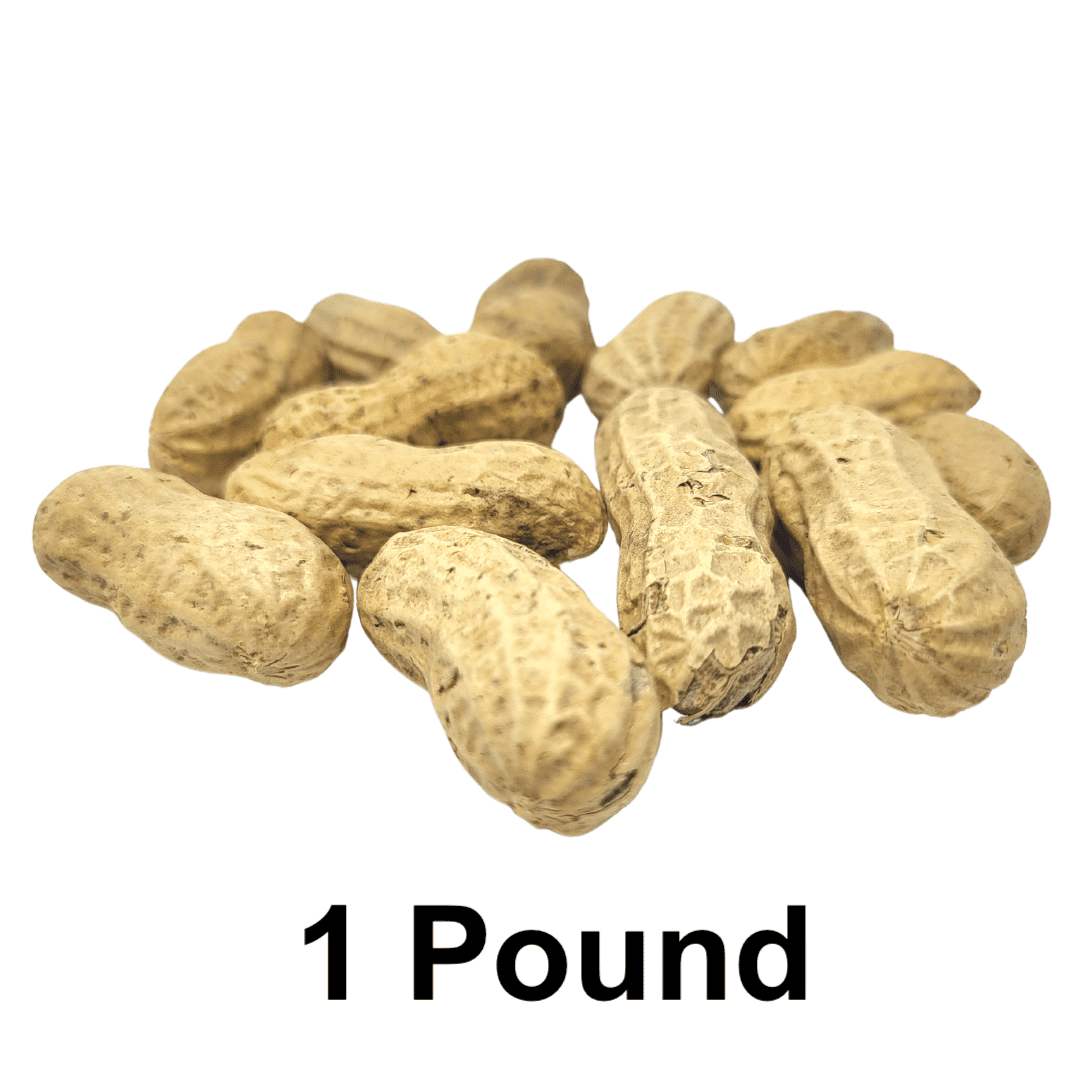 Peanuts in Shell for Squirrels, Birds, Deer, Chipmunks, Raccoons and Outdoor Wildlife, 1 Pound