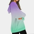 thumbnail image 4 of Plus Size Fashion Hoodies for Womens Oversized Fleece Sweatshirts Classic I'm So Feeling Cold Letter Graphic Pullover Hooded Sweatshirt Casual Loose Long Sleeve Hoody Sweater Outfits with Pockets, 4 of 8
