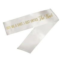Koyal Wholesale Funny Divorce Party Sashes, Untied Knot