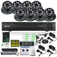 thumbnail image 4 of KKmoon 16CH 1080P Hybrid NVR AHD TVI CVI DVR 5-in-1 Surveillance Security System with 8/12/16pcs 1080P AHD Dome IR CCTV Camera, 4 of 6