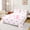 Pink A, variant on Erosebridal Pink Bow Heart Letter G Bed Sheets, Cartoon Love Heart King Sheets for Girls, 4pcs