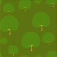 thumbnail image 1 of Ahgly Tapis d'Intérieur Lavable en Machine Carré Vert Algue Transitionnel, 4 Pieds Carré, 1 of 7