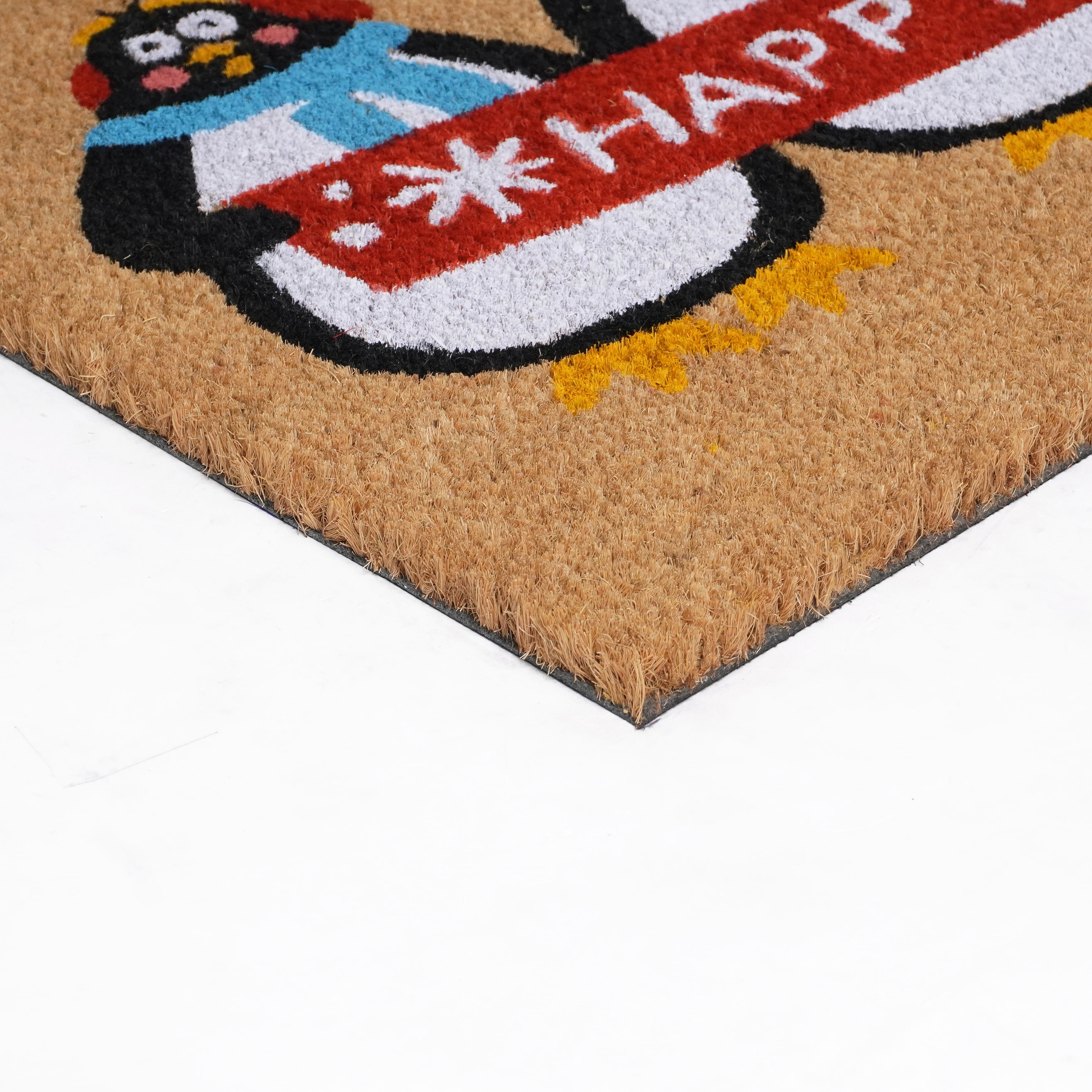 Calloway Mills Holiday Penguines Outdoor Doormat