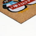 thumbnail image 4 of Calloway Mills Holiday Penguines Outdoor Doormat, 4 of 7