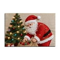 thumbnail image 2 of Nkmbld Christmas Door Mat Outdoor, Woven Christmas Welcome Mat Non-Slip Diatom Mud Floor Mat for Kitchen, Bathroom, Entryway, Holiday Decoration, 2 of 8