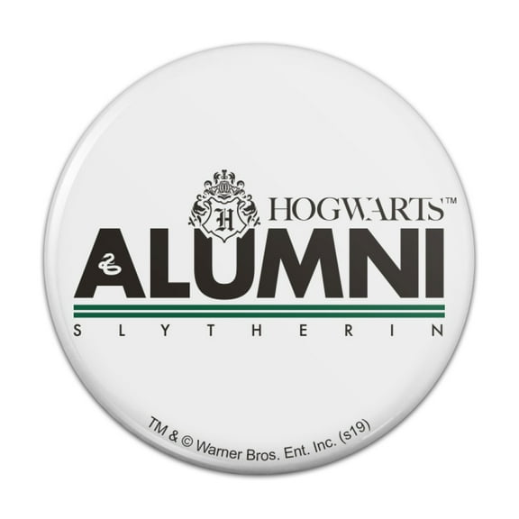 Harry Potter Slytherin Alumni Kitchen Refrigerator Locker Button Magnet