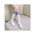 thumbnail image 2 of Lavaport Kids Knee-high Striped Tube Socks Sports Football Stockings, 2 of 2