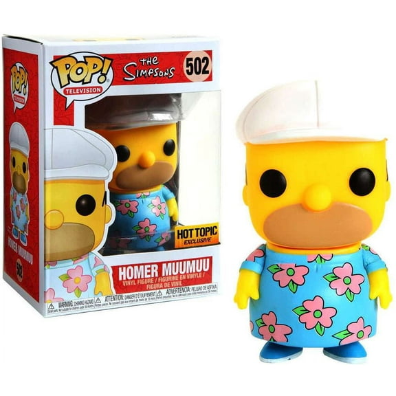 Funko Pop! Television Simpsons #502 Homer Muumuu Hot Topic Exclusive