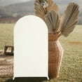thumbnail image 3 of WEUVEB Arch Slipcover Elastic Wedding Backdrop Cover Beige Polyester for Romantic Wedding Decor and Event Ambiance, 3 of 9