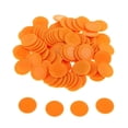 thumbnail image 3 of 100 Unids / Pack Plástico ABS 23 Bingo Fichas de Póquer Fichas de Juguetes naranja CUTICAT Fichas de juego de bingo, 3 of 8