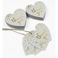 thumbnail image 5 of Inkdotpot Gold Foil Paper Hang Tags Thank You Bridal Shower-Baby Shower-Retirement-Wedding-Birthday Favor Tags 100 Pieces, 5 of 8