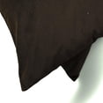 thumbnail image 6 of Dark Brown Decorative Lumbar Pillow Cover 12"x18" | Pack of 2 Modern Velvet Oblong Cushion Cover Solid | Plain Solid Pillowcases for Bed, Couch & Sofa, Modern Home Décor - Dark Brown Velvet Dream, 6 of 9