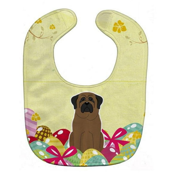 Carolines Treasures BB6084BIB Easter Eggs Bullmastiff Baby Bib