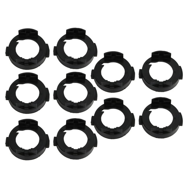 10 Soportes De Base Para Faros LED, Diseño Profesional, Volumen Pequeño, Peso Ligero, Material ABS, Retenedor De Bombilla Para Faros Delanteros Hecho De Material ABS, Que Es Resistente A La Corrosión