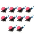 thumbnail image 2 of Seitruly Joystick analógico de 10 Uds con empuñaduras de palanca de mando, piezas de Sensor, botón, mango izquierdo, Kit de controlador Videojuegos y accesorios Rojo, 2 of 6
