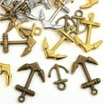 thumbnail image 4 of 60pcs Vintage Anchor Sign Charms Tibetan Alloy Nautical Anchor Pendants Ship Wheel Sign Dangle Charms for DIY Necklace Bracelet Jewelry Making Crafting, 3 Colors, 4 of 7