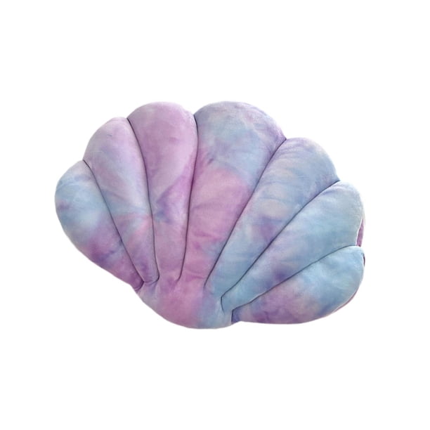 Cojín de concha cómodo con forma de concha para bancos, sofás y sillones. Rosa 45cmx33cm