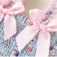 thumbnail image 5 of Shadoumai Easter Outfits for Toddler Girls 2t Cartoon Rabbit Easter Day Cute T Shirt Tops and Plaid Shorts Cute Summer 2 Pieces Short Sets, 5 of 7