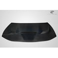 thumbnail image 2 of 2015-2023 Dodge Charger Carbon Creations Geo6ix Dritech Hellcat Look Hood - 1 Piece, 2 of 6