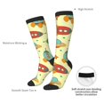 thumbnail image 4 of KLL Colorful Outer Space Print Cool Socks Men's Women's Crew Socks Funny Crazy Novelty Stockings, 4 of 6