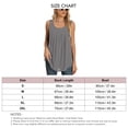 thumbnail image 2 of Blusa sin mangas de gasa de verano para mujer, blusa sin mangas de gasa de verano para mujer, blusa sin mangas de gasa de verano para mujer, durabilidad mejorada, 2 of 6