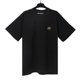 thumbnail image 1 of Comercio exterior pa angel marca de moda árbol de coco llama letra logo graffiti flujo pintura Camiseta de manga corta ropa de pareja2293# negro, 1 of 2