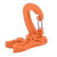 thumbnail image 2 of Buceo doble BCD soporte de manguera Clip regulador retenedor hebilla gancho para snorkel (naranja), 2 of 9