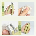 thumbnail image 2 of Trimmer Pet Nail Clipper Safe Stainless Steel Blades Banana Shape Handle Dog Cat Claw Trimmer with LED Light File, 2 of 5