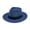 Blue, variant on Lispipm Men and Women Sun Hat Short Brim Classic Summer Beach Cap Unisex Outdoor Jazz Hats for Vacation Woven Breathable Caps Beige M