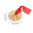 thumbnail image 2 of lionlar 2 Pcs Cymbales à Doigts Cymbales à Main pour Performance École Tambour Corp École, 2 of 9