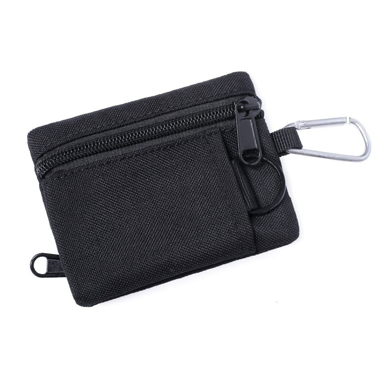 Black Keychain Wristlet Phone Pouch with Wallet | LaVieatrac Black | Gray