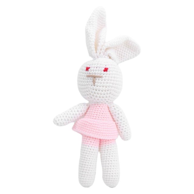 Knitted Animal Shape Toy Doll Baby Infant Cute Toy Gift Photography Props Decoration