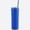 Matte Nautical Blue, variant on Skinny Steel Stainless Steel Tumbler, 20 oz | Double Wall Vacuum Insulated (White Leopard)