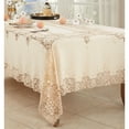 thumbnail image 4 of Saro Lifestyle Lace Design Tablecloth, 4 of 5