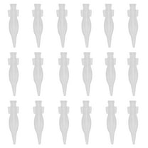 LEORX Kitten Bottle Nipple 20Pcs Feeding Time with Soft Silicone 1.97X0.39X0.39In