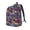Medium, variant on Retro Cassette Music Pattern Durable Canvas Backpack for Men & Women – Stylish & Lightweight – Adjustable Straps, Multiple Pockets – Fits 15-17 Inch LaptopsSmall