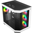thumbnail image 2 of Gabinete Gamer Balam Rush TANK MASTER 9600 TB ATX Media Torre 4 Fan ARGB Cristal Templado USB-C BKWH, 2 of 4