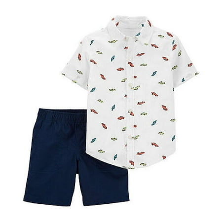 

Carter s Boys 2-Piece Set (Cars 12M)
