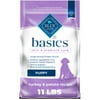 Blue Buffalo Basics Skin & Stomach Care Turkey and Potato Dry Dog Food for Puppies, Whole Grain, 11 lb. Bag