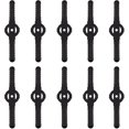 thumbnail image 1 of Plastic Edger Blade,10 Pcs,replace For Cordless Grass Trimmer Tool Set black, 1 of 5