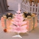 thumbnail image 1 of Mini árbol de Navidad con agujas y bayas | Decoración artificial de 60 cm para cocina, escritorio o apartamento | Decoración navideña rosa, 1 of 6