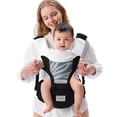 thumbnail image 2 of Portabebés YEMKEZO de recién nacido a niño pequeño con asiento de cadera de 0 a 36 m, 2 of 9