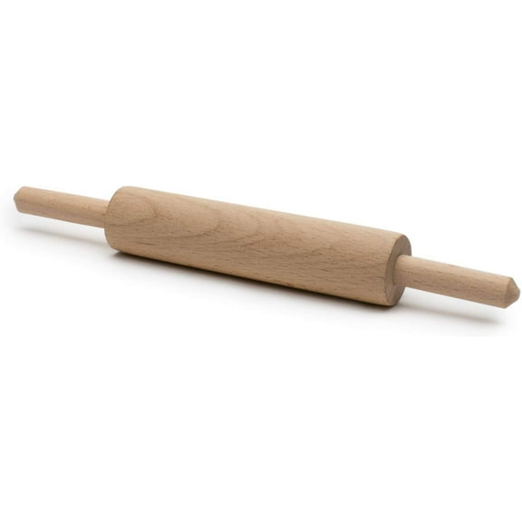 Fox Run 4040 Small Rolling Pin, Wood, 4.25-Inch Barrel