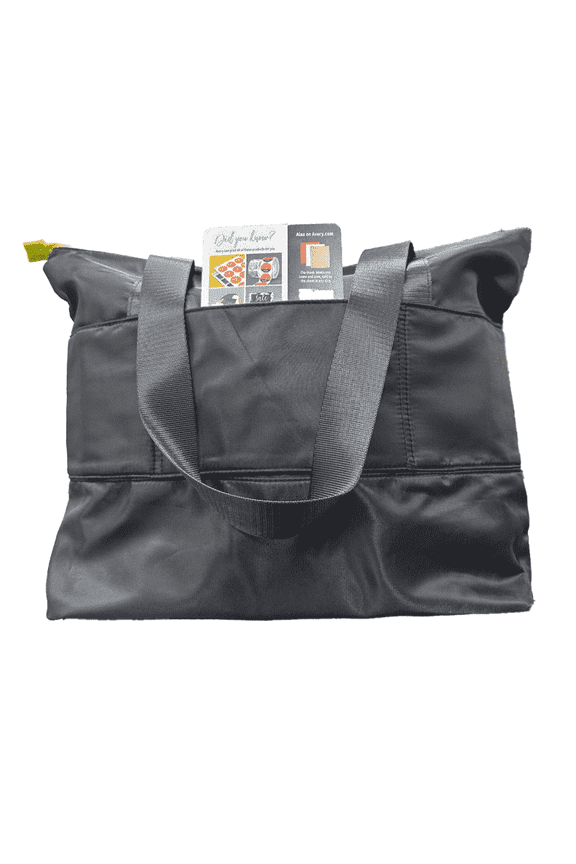 by ShedRain Carryall Tote Bag  Large Black Travel and Everyday Utility Tote with Shoulder Straps, 18 x 14, Water-Resistant Multipurpose Bag