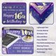 thumbnail image 4 of LHSHID 16th Birthday Gifts for Girls Blanket Flannel Soft and Comfortable Anti static Bed Sofa Blanket 60x80in, 4 of 5
