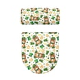 thumbnail image 5 of HELLHERO St. Patrick's Cat Toilet Dust Cover Set 17"x21" Adjustable Easy Care for Bathroom Supplies, 5 of 8
